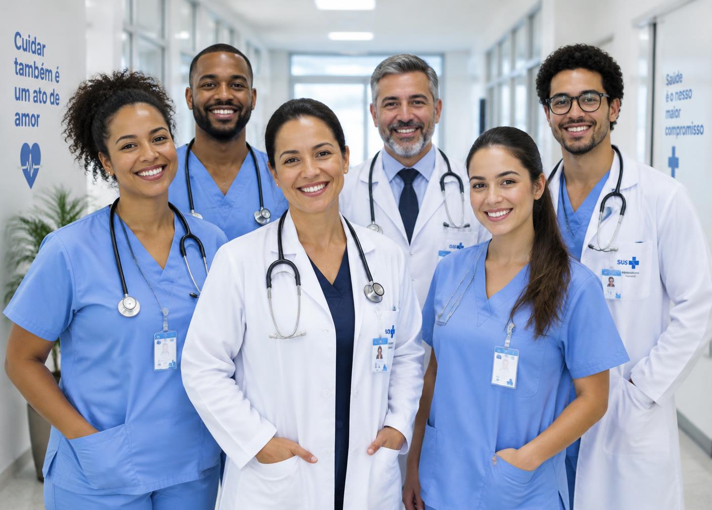 Equipe médica da MEC Serviços Médicos